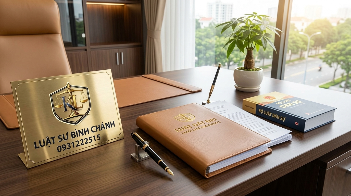 luật sư đất đai Bình Chánh uy tín chuyên nghiệp