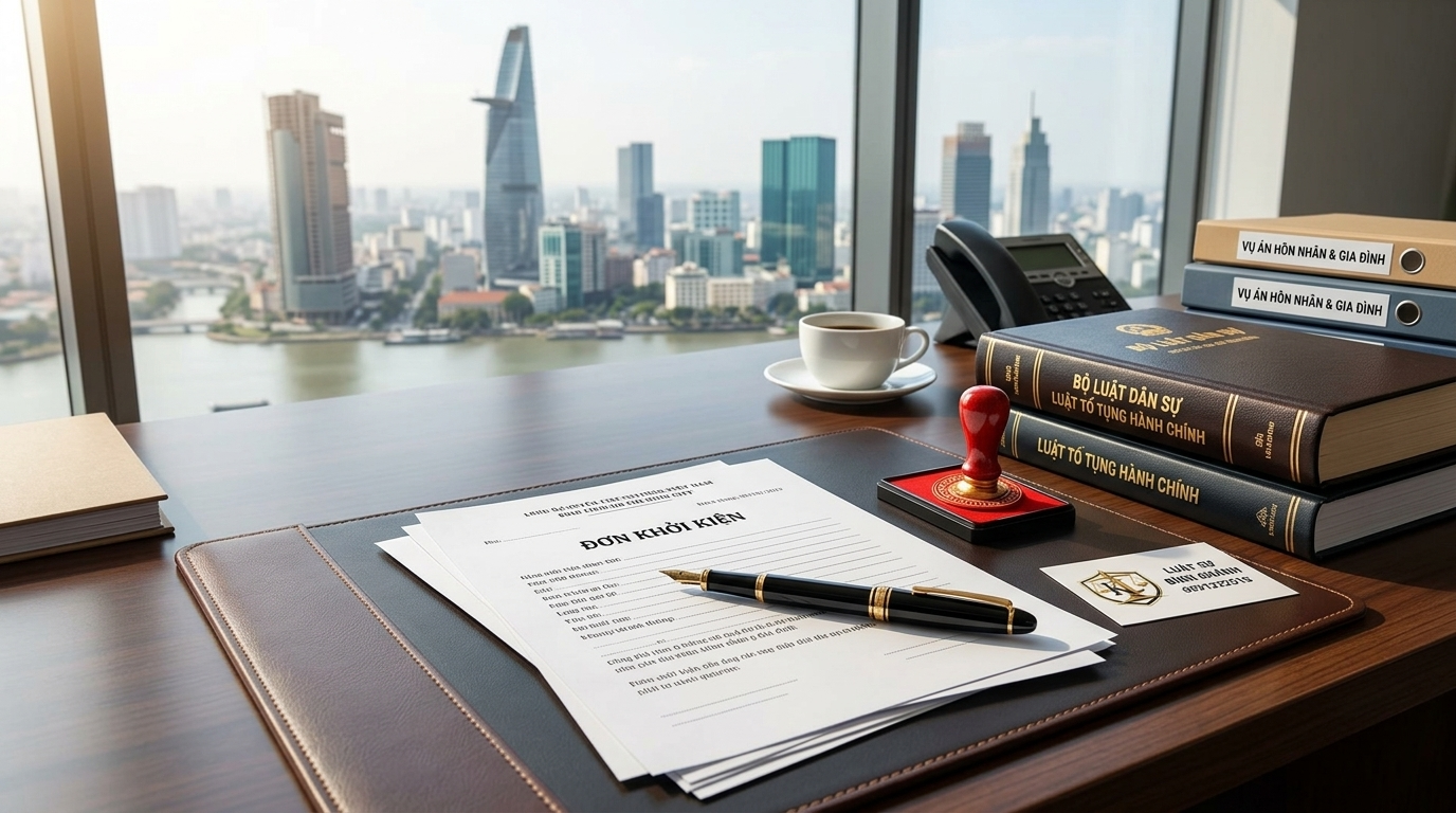 mẫu đơn khởi kiện tranh chấp đất đai TP HCM mới nhất