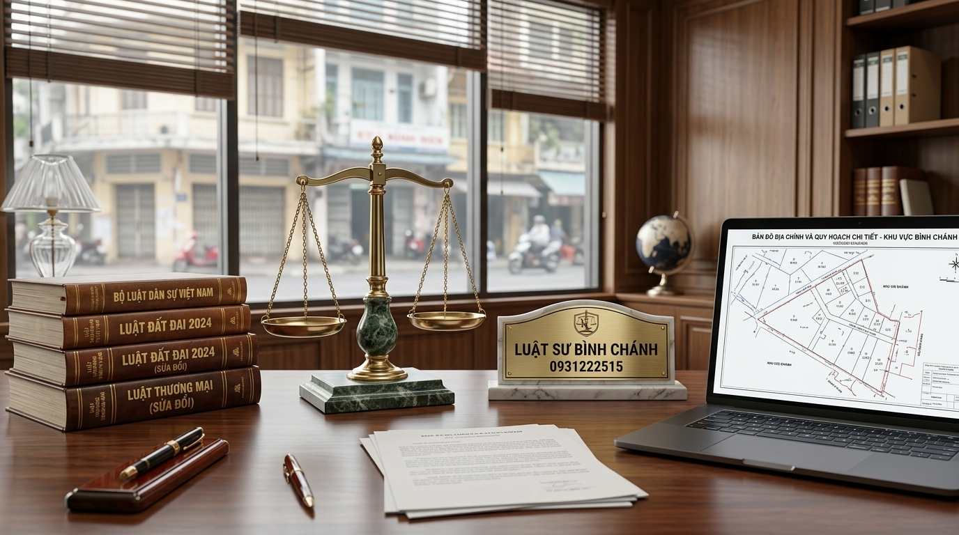 Thủ tục khởi kiện tranh chấp đất đai Bình Chánh