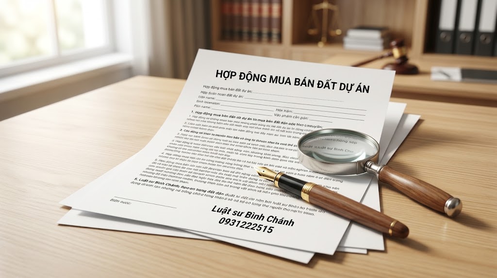 kinh nghiệm thuê luật sư xem xét hợp đồng mua bán đất dự án