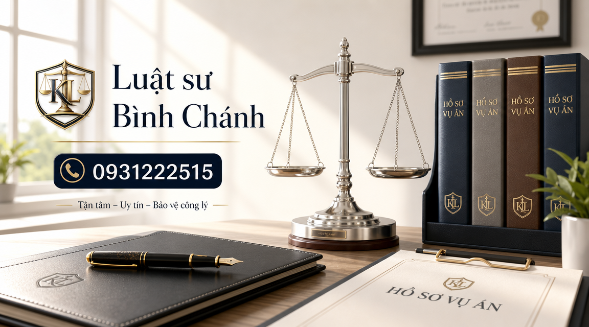 Tư vấn pháp luật hình sự Bình Chánh