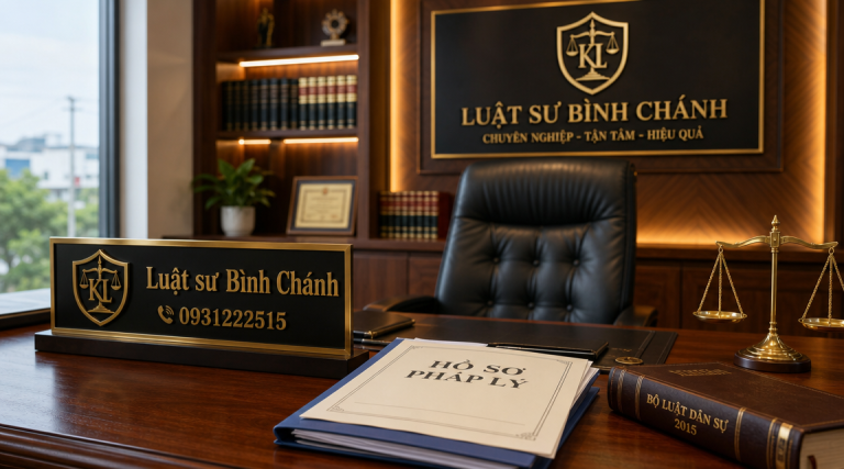 Luật sư hình sự Bình Chánh