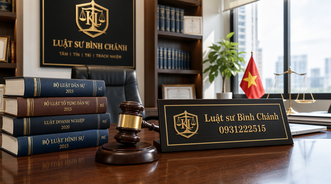 Luật sư hình sự giỏi huyện Bình Chánh có kiến thức chuyên sâu