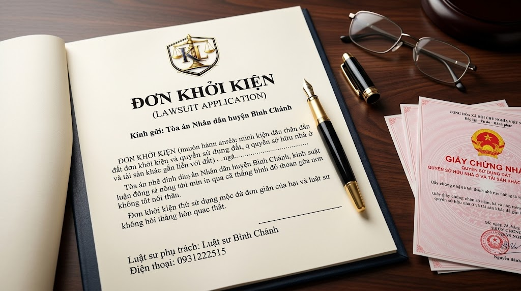 Mẫu đơn khởi kiện tranh chấp đất đai mới nhất, hướng dẫn cách viết đơn kiện đất đai