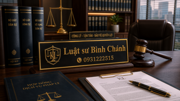Tư vấn luật hình sự Bình Chánh