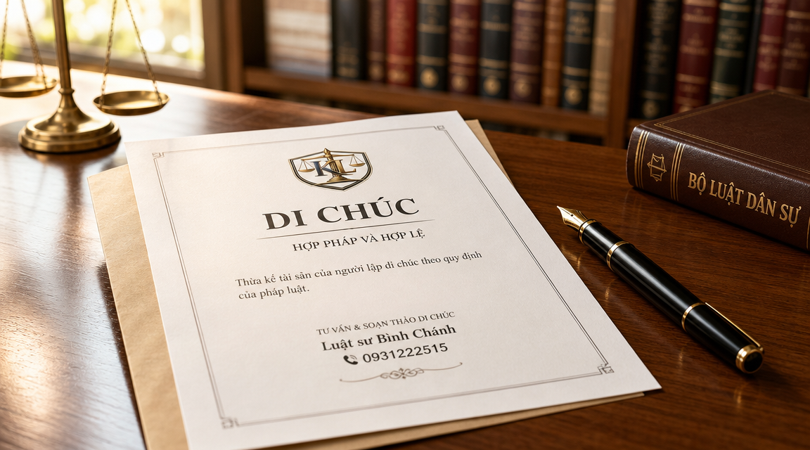 Các quy định về tư vấn thừa kế không có di chúc Bình Chánh