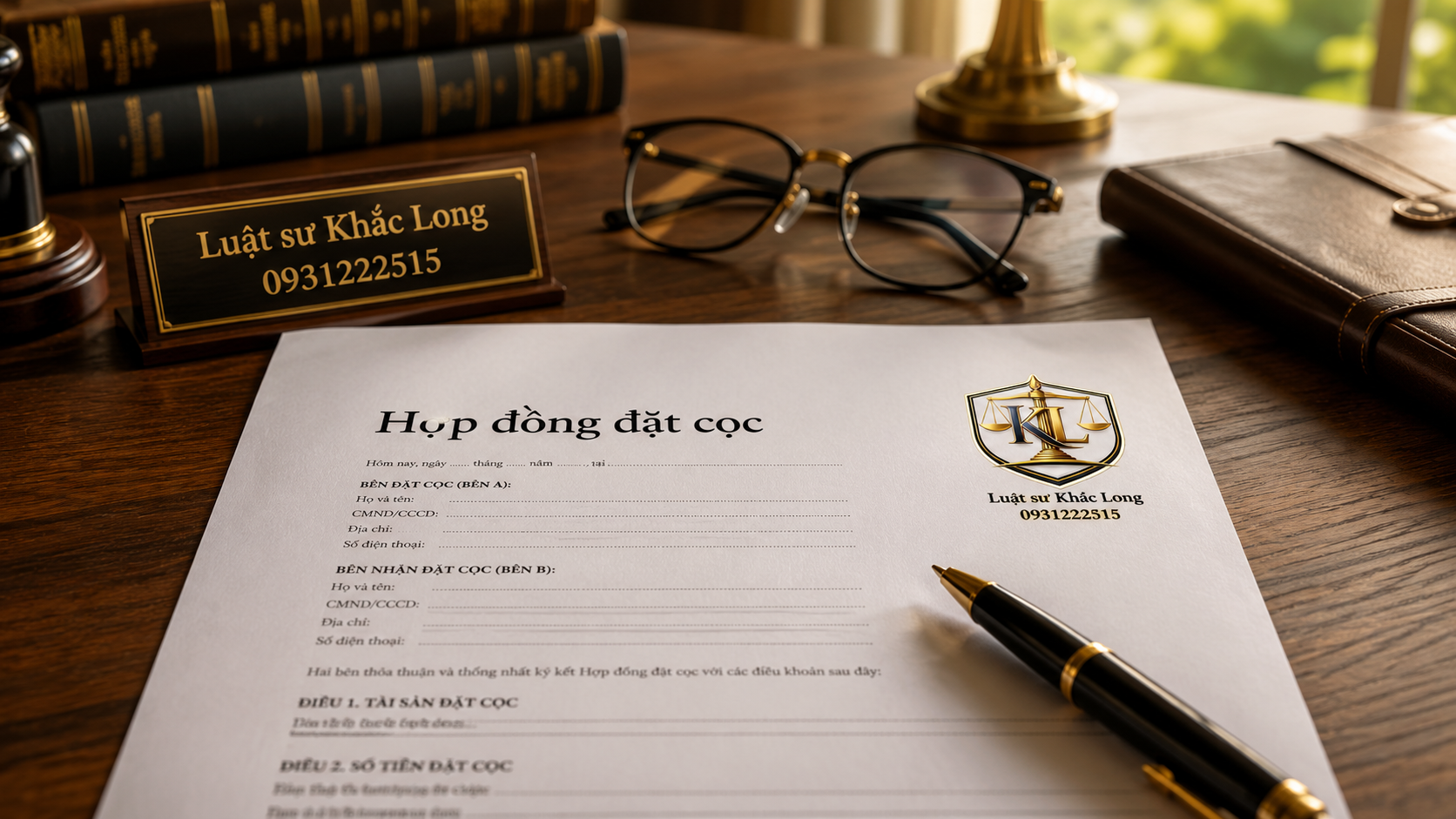 Hợp đồng đặt cọc mua bán đất và các quy định pháp lý cần biết