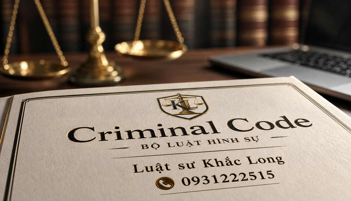 Hỏi đáp pháp luật hình sự miễn phí cùng Luật sư Khắc Long