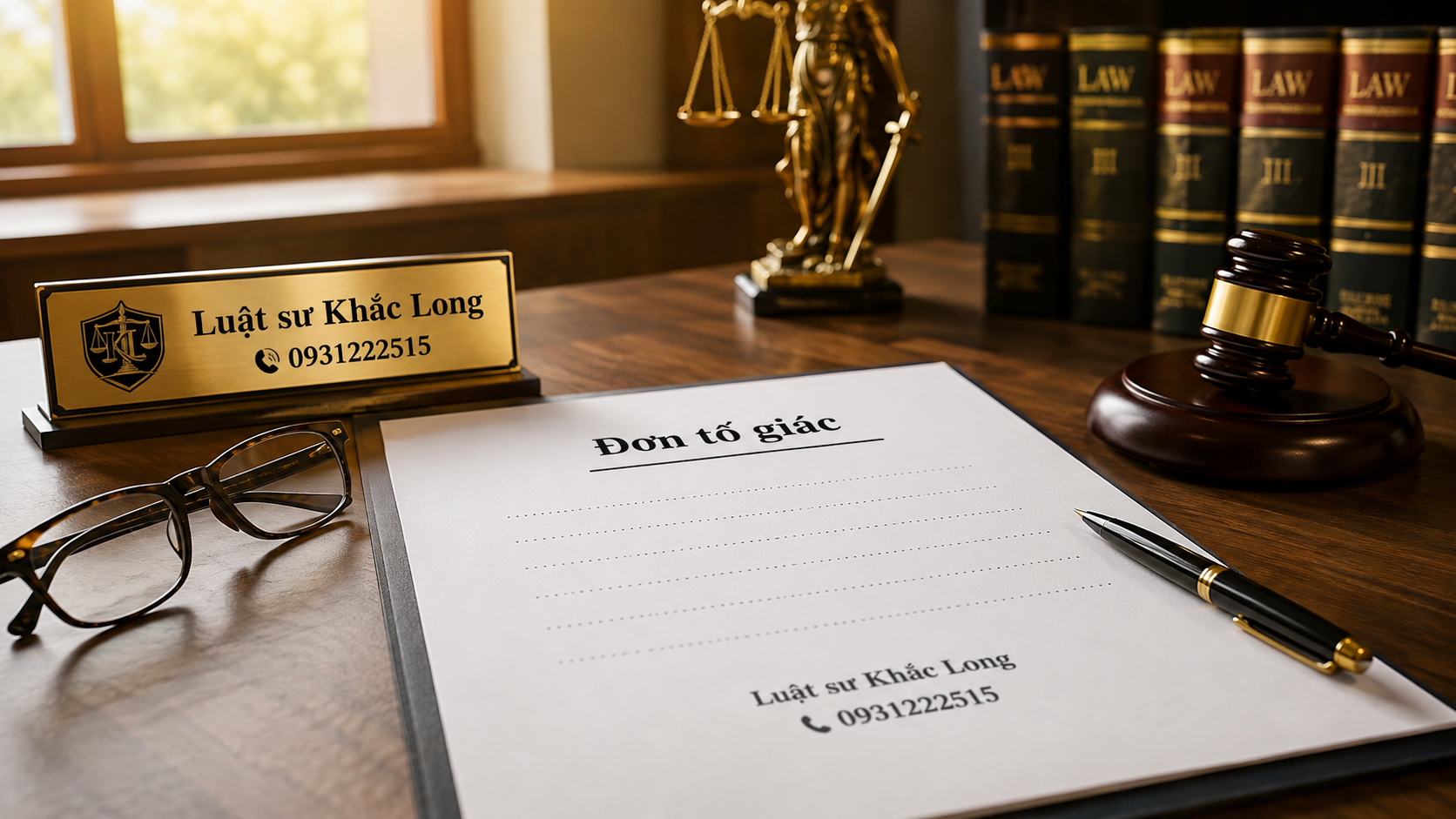 Đơn tố giác tội phạm đúng quy định pháp luật