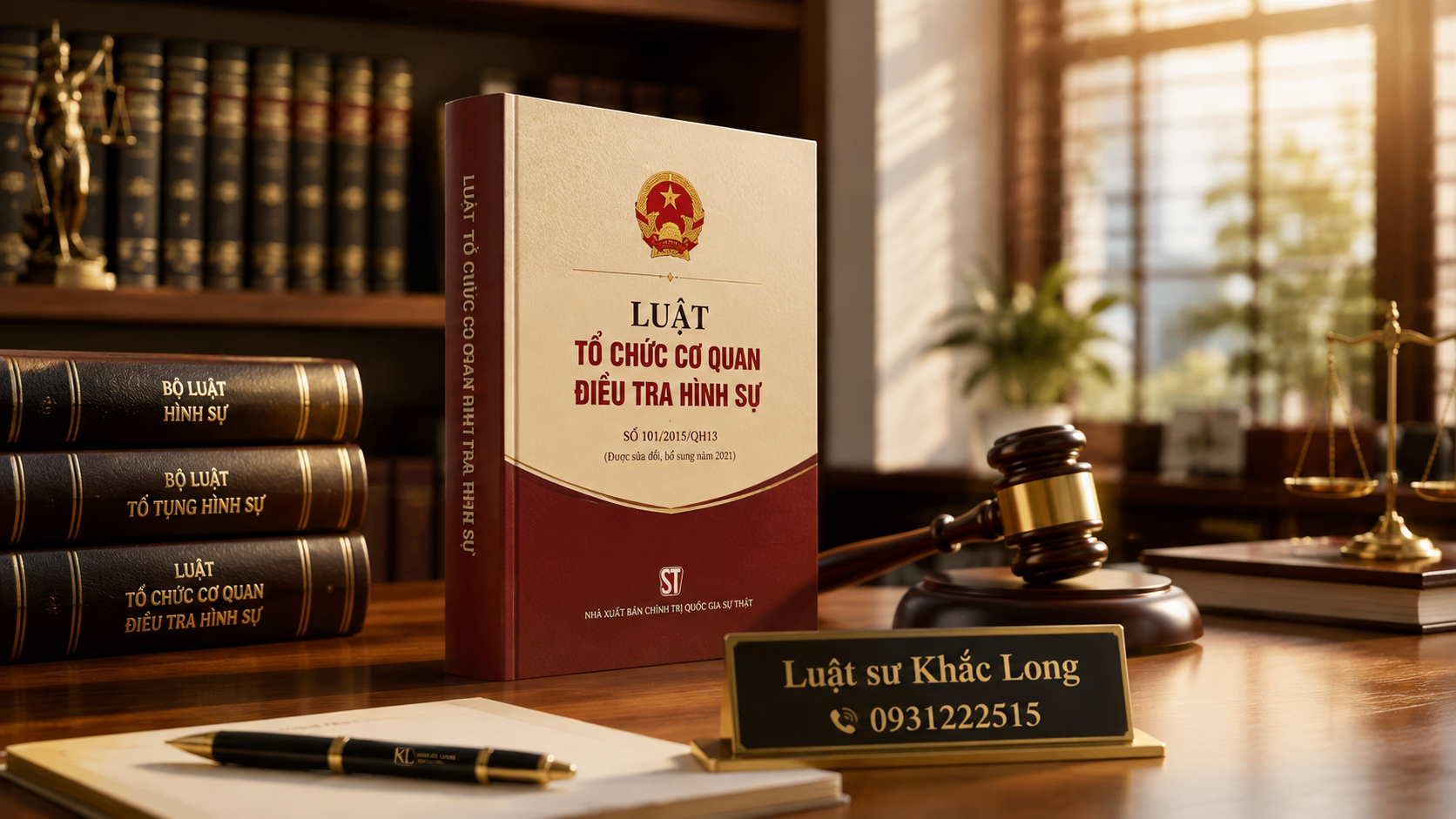 Luật tổ chức cơ quan điều tra hình sự